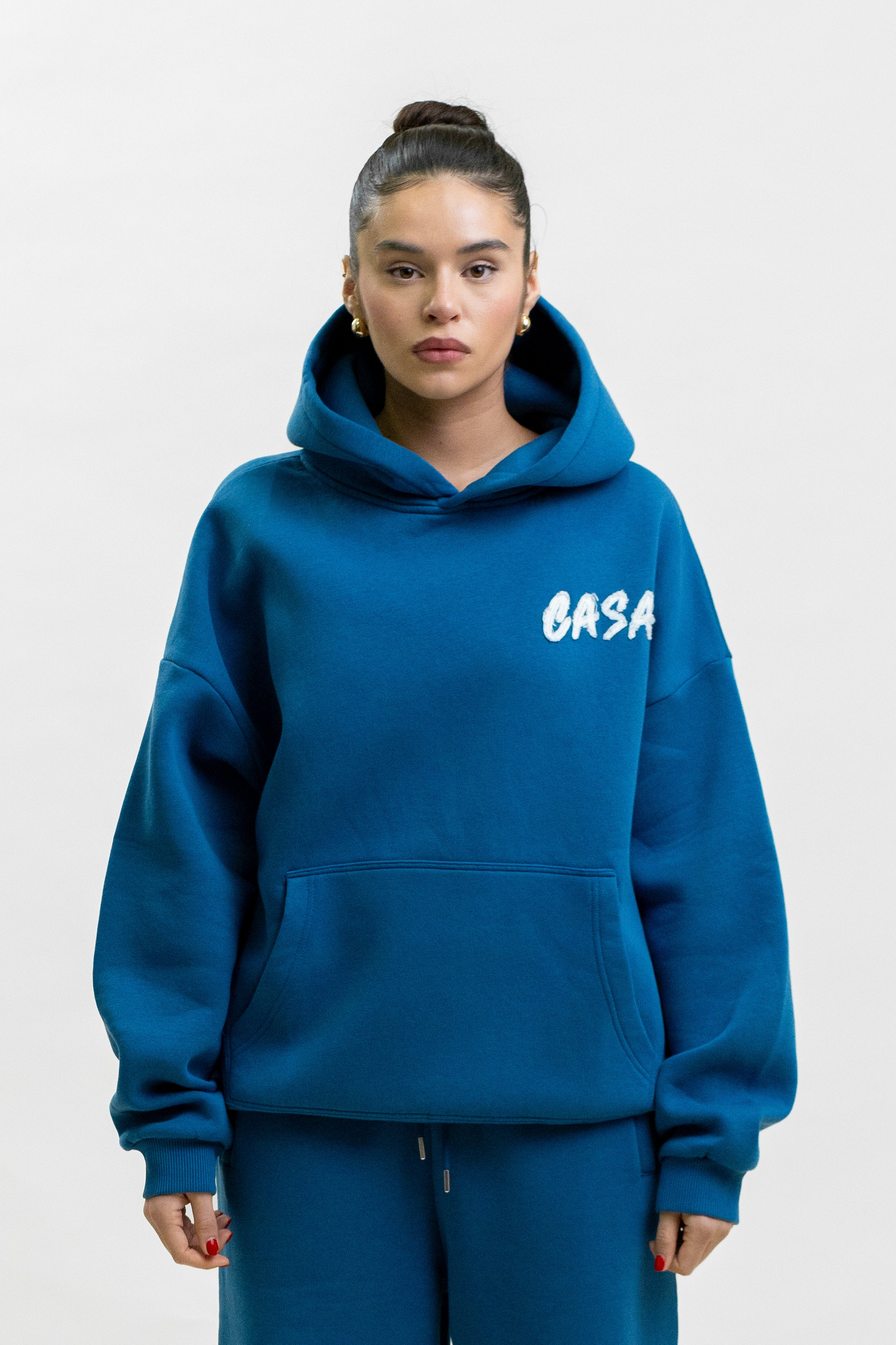 CASA HOODIE BLUE